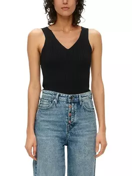 Топ SOLIVER RED LABEL Strick, черный