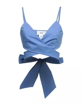 Топ Solotre, пастельный синий