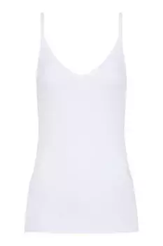 Топ-спагетти Mey "ORGANIC COTTON", изготовлен из органического хлопка, белый