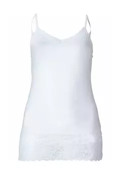 Топ-спагетти с регулируемыми бретелями Sheego, белый