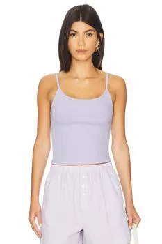 Топ-Спагетти в рубчик Donni., сиреневый