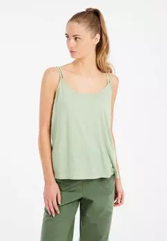 Топ SPAGHETTI Protest, зеленый