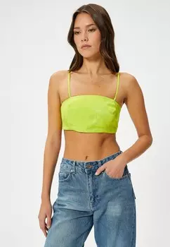 Топ SPAGHETTI STRAP Koton, желтый