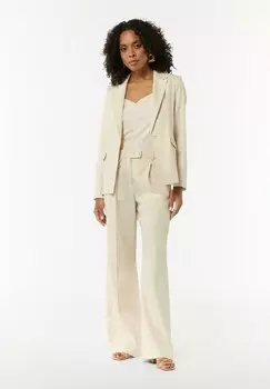 Топ SPAGHETTITRGER MIT STICKEREI comma, белый