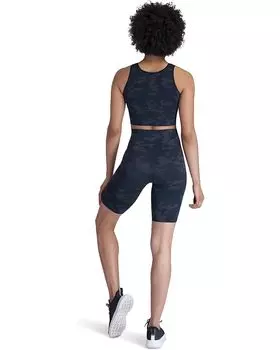 Топ Spanx Spanx Lamn Active Seamless Crop Top, цвет Black Camo