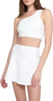 Топ Spiritual Gangster Cruz One Shoulder Tank, цвет Bright White