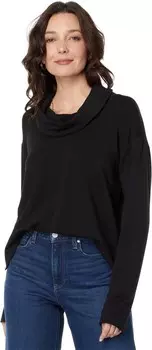 Топ Splendid Cloudberry Cowl Neck, черный