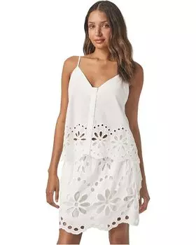 Топ Splendid Emma Eyelet Tank, белый