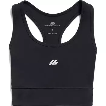 Топ спортивный Balenciaga, черный