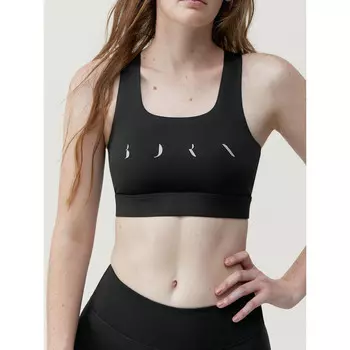 Топ спортивный Born Living Yoga, черный