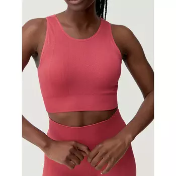 Топ спортивный Born Living Yoga, цвет tomatenrot