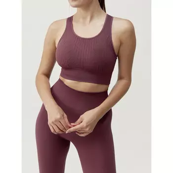 Топ спортивный Born Living Yoga, фиолетовый