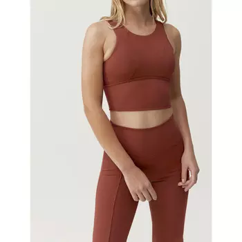 Топ спортивный Born Living Yoga, оранжевый