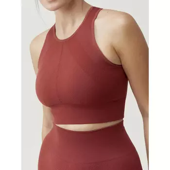 Топ спортивный Born Living Yoga, оранжевый