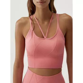 Топ спортивный Born Living Yoga, розовый