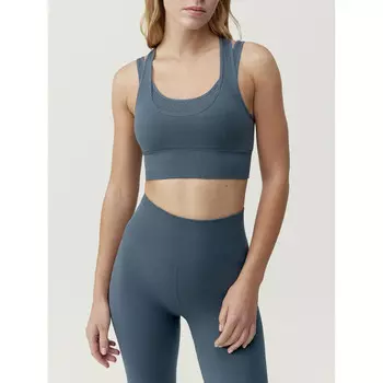 Топ спортивный Born Living Yoga, синий