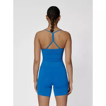 Топ спортивный Hummel, цвет elektroblau/blau/blau