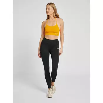 Топ спортивный Hummel, цвет fluoreszierendes flammenorange/fluoreszierendes neongelb/fluoreszierendes neongelb