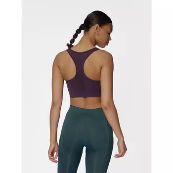 Топ спортивный Hummel, цвет fluoreszierendes magentapink/violett/violett