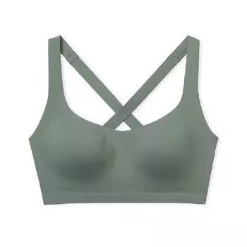 Топ спортивный Victoria's Secret Elevate Soft-Comfort Sports, зеленый