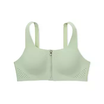 Топ спортивный Victoria's Secret Featherweight Max Front-Close Sports, светло-зеленый