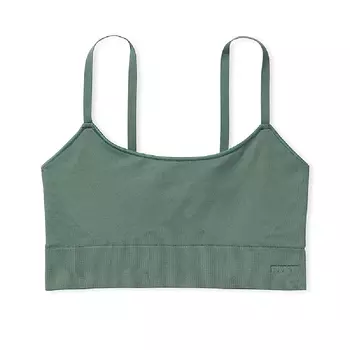 Топ спортивный Victoria's Secret Pink Seamless Scoop, зеленый