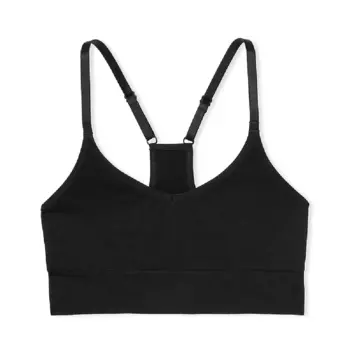 Топ спортивный Victoria's Secret Pink Seamless Racerback, черный