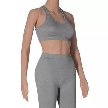 Топ спортивный Xtreme, серый