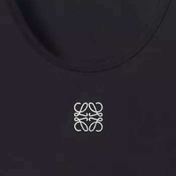 Топ спортивный женский Loewe, черный