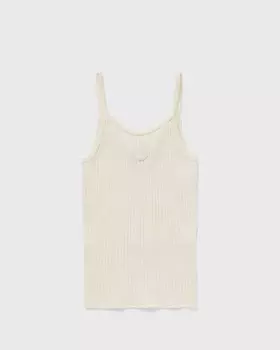 Топ Sporty & Rich Srhwc Ribbed Tank, кремовый