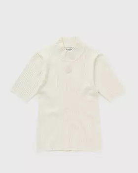 Топ Sporty & Rich Srhwc Ribbed Top, кремовый