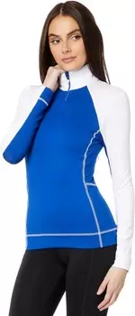 Топ Spyder Savona 1/2 Zip, цвет Electric Blue