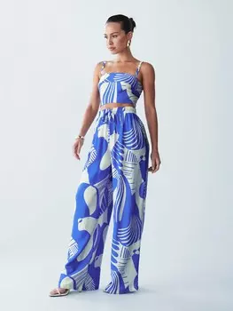 Топ St MRLO Wave, синий