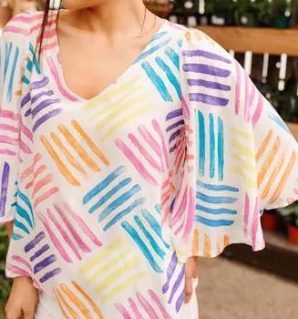 Топ Stamped By Love в мульти ANDREE BY UNIT