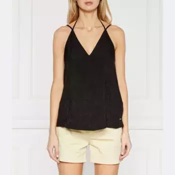 Топ стандартного кроя Armani Exchange, черный