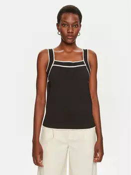 Топ стандартного кроя Boss, черный