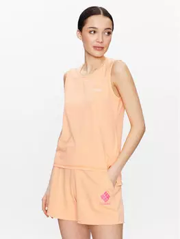 Топ стандартного кроя Columbia, оранжевый