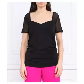 Топ стандартного кроя Dkny, черный