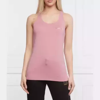 Топ стандартного кроя Ea7, розовый