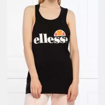 Топ стандартного кроя Ellesse, черный