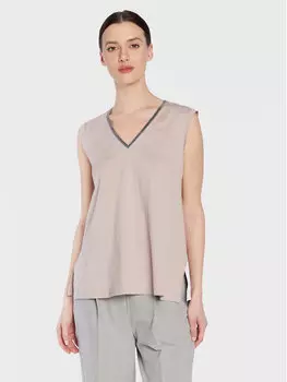 Топ стандартного кроя Fabiana Filippi, розовый