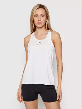 Топ стандартного кроя Head, белый
