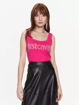 Топ стандартного кроя Just Cavalli, розовый