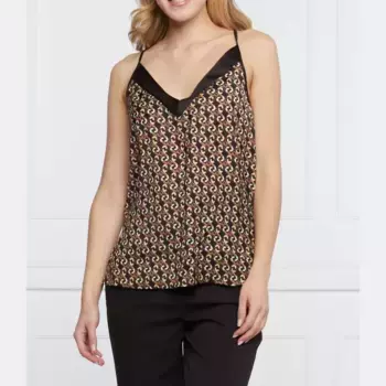 Топ стандартного кроя Liu Jo, черный