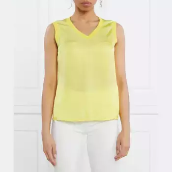Топ стандартного кроя Liu Jo, желтый