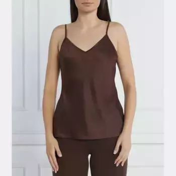 Топ стандартного кроя Marella, коричневый