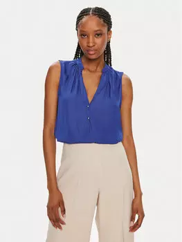 Топ стандартного кроя Morgan, синий