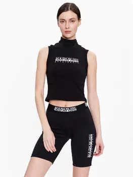 Топ стандартного кроя Napapijri, черный