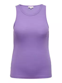 Топ стандартного кроя Only Carmakoma, фиолетовый
