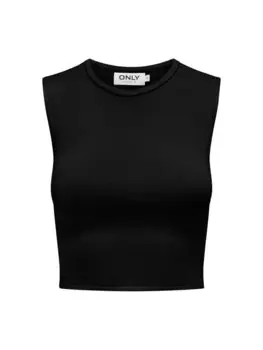 Топ стандартного кроя Only, черный